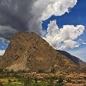 slides/IMG_9265.jpg Peru, sky, cloud, landscape, colour, cuzco, cusco, Ollantaytambo, ruin, inca, archaelogical PC29 - Ollantaytambo